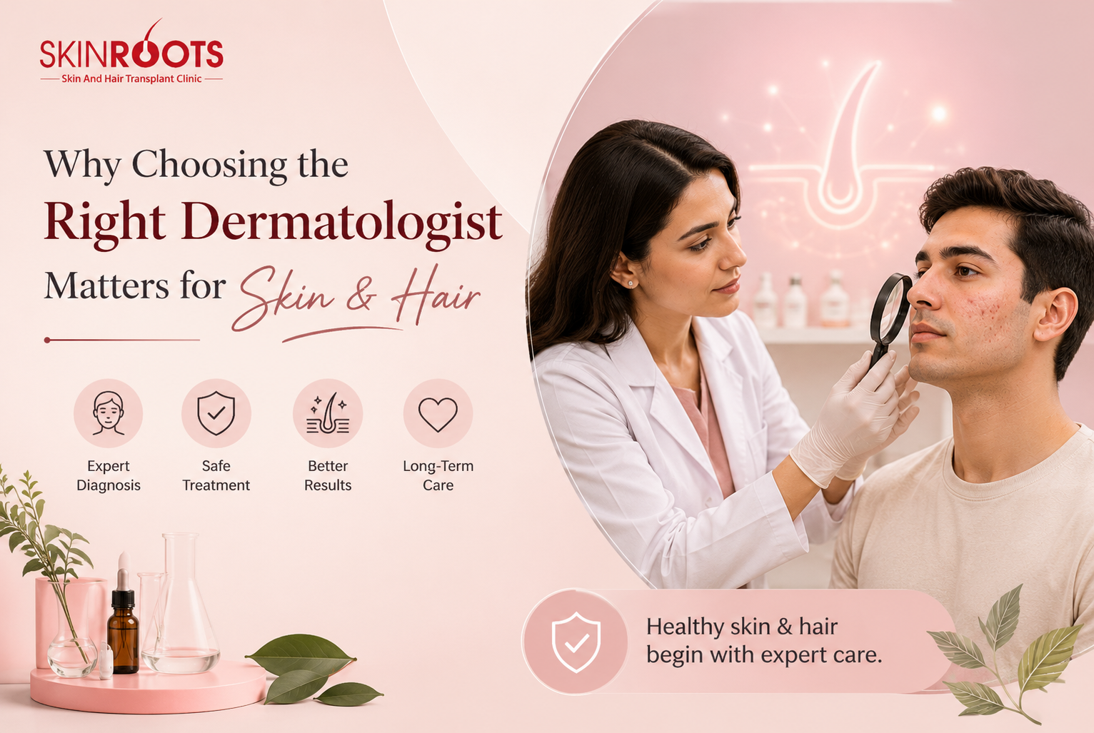 Why Choosing the Right Dermatologist Matters for Skin & Hair?